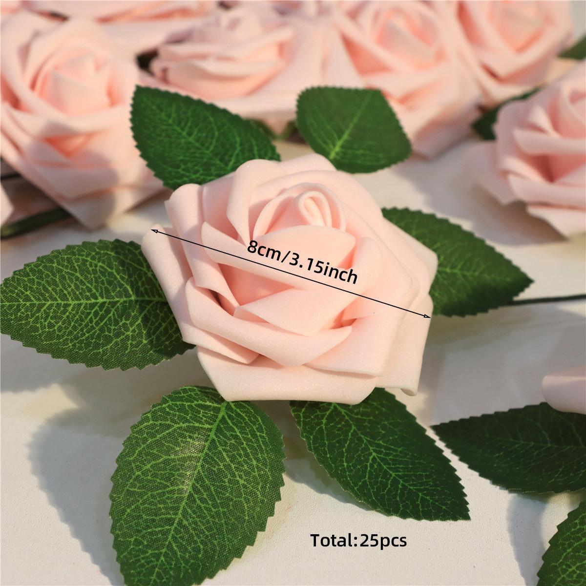 Fake Rose Petals for Unique Romantic Decor, 25pcs Realistic Red Roses for Wedding Decoration, Faux Rose Bouquet Fake Rose Petals for Unique Romantic Decor, 25pcs Realistic Red Roses for Wedding Decoration, Faux Rose Bouquet