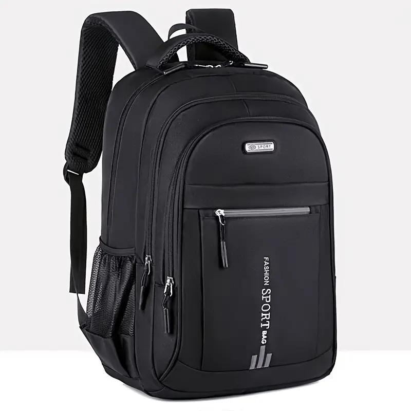 Seamless Transition Backpack for the Busy Professional Large Capacity Durable Casual Backpack for Office School and Business Trips Featuring a Dedicated Padded Laptop Compartment