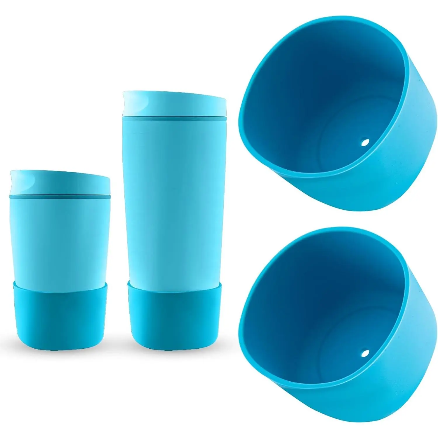 2 count  Boot for  SmoothSip Slider 12oz 20oz | Anti-Slip Protective Sleeve for  Coffee Tumbler Travel Mug Cover Base Accessories,