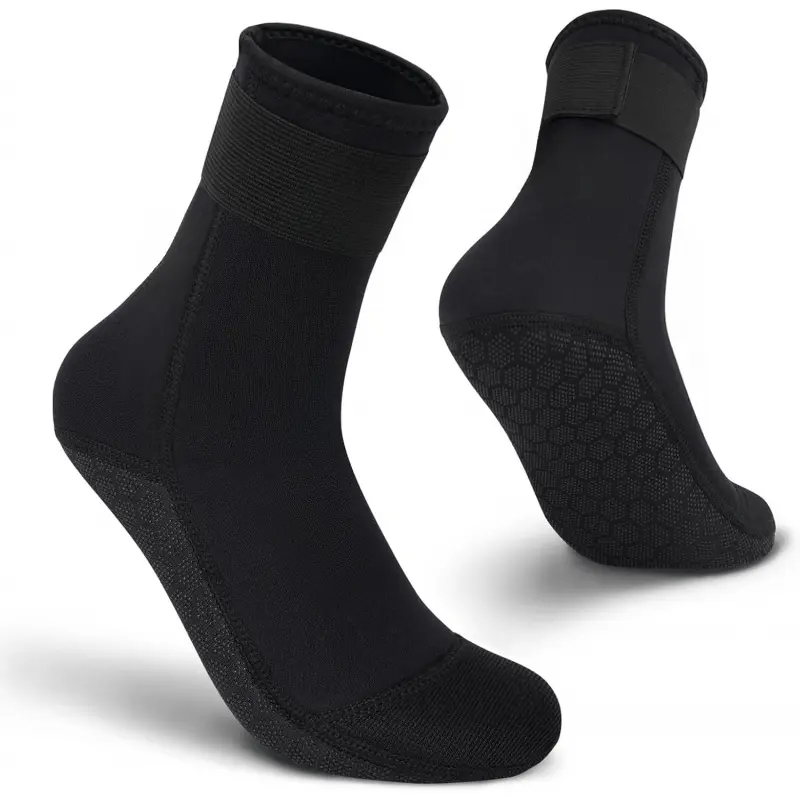 Neoprene Socks, 3mm Wetsuit Socks for Women Men, Anti-Slip Thermal Swimming Socks Diving Socks