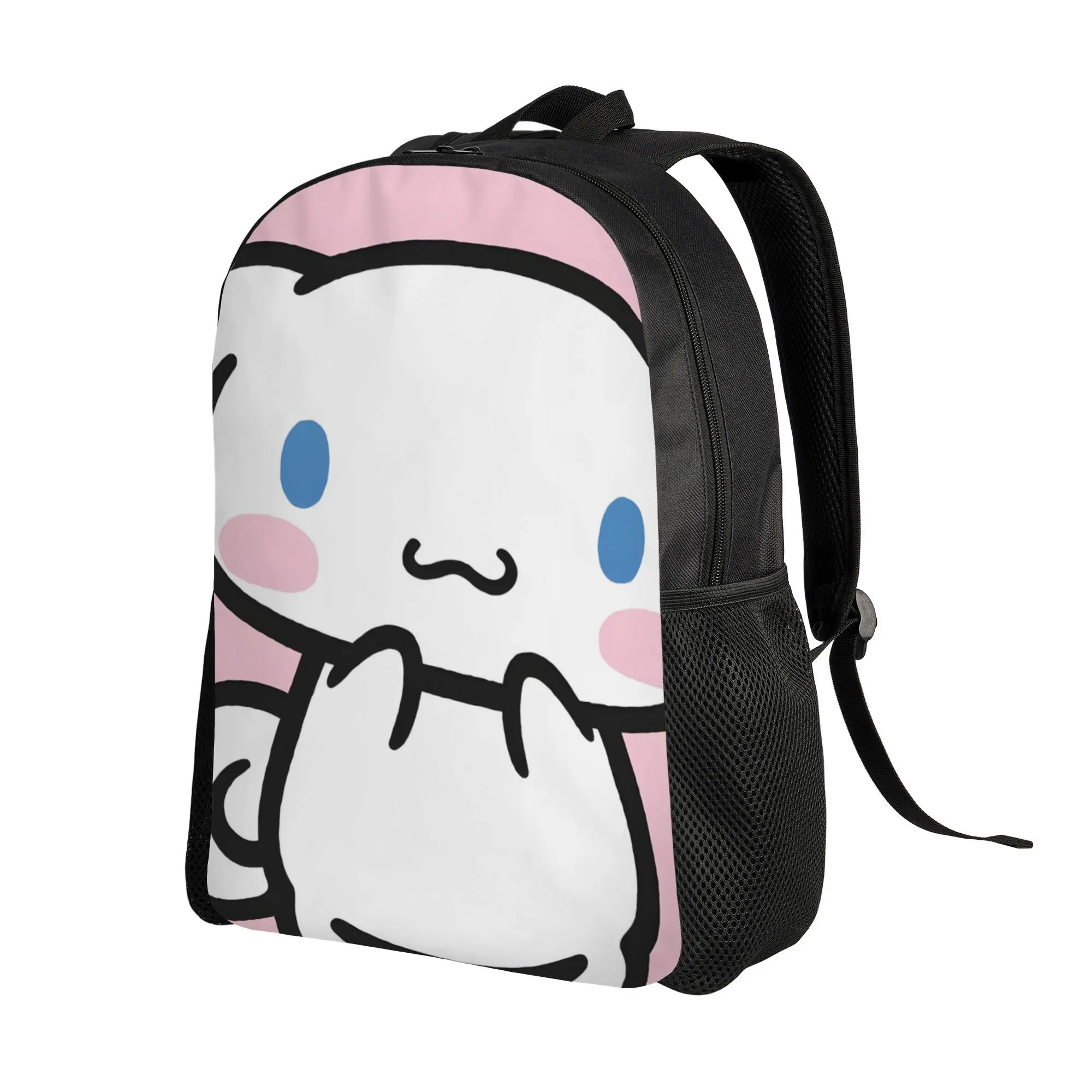 Cinnamoroll Themed Single Panel Backpack - Minimalist Compact Functional Bag for School, Travel, Back to School Haul