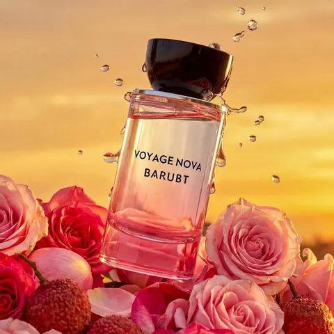 50 mL Women's Extrait de Parfum with Litchi, Bergamot, and Ginger Top Notes, Peony, Turkish Rose, and Cacao Heart Notes, Patchouli Base, Elegant Romantic Floral Fragrance Blend for Date Nights and All Occasions