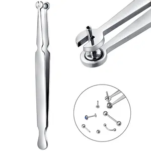 Multi-Purpose Piercing Clamp Tool, Piercing Removal Tool-Perfect to Change and Remove Cartilage,Lip and Nose Jewelry Remove Ball Back Earrings