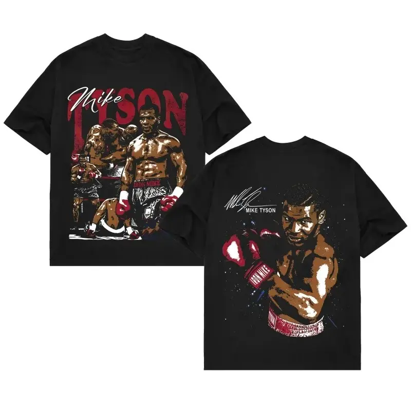 Graphic T-Shirt MIKE TYSON TEE, Boxing Graphic T-Shirt, Boxer Tee, Sports Shirt, UFC Style Shirt, Workout T-Shirt, Streetwear Casual Tee, Gift for Him Gift For Her, Unisex Short Sleeve Athletic Shirt for Men Women