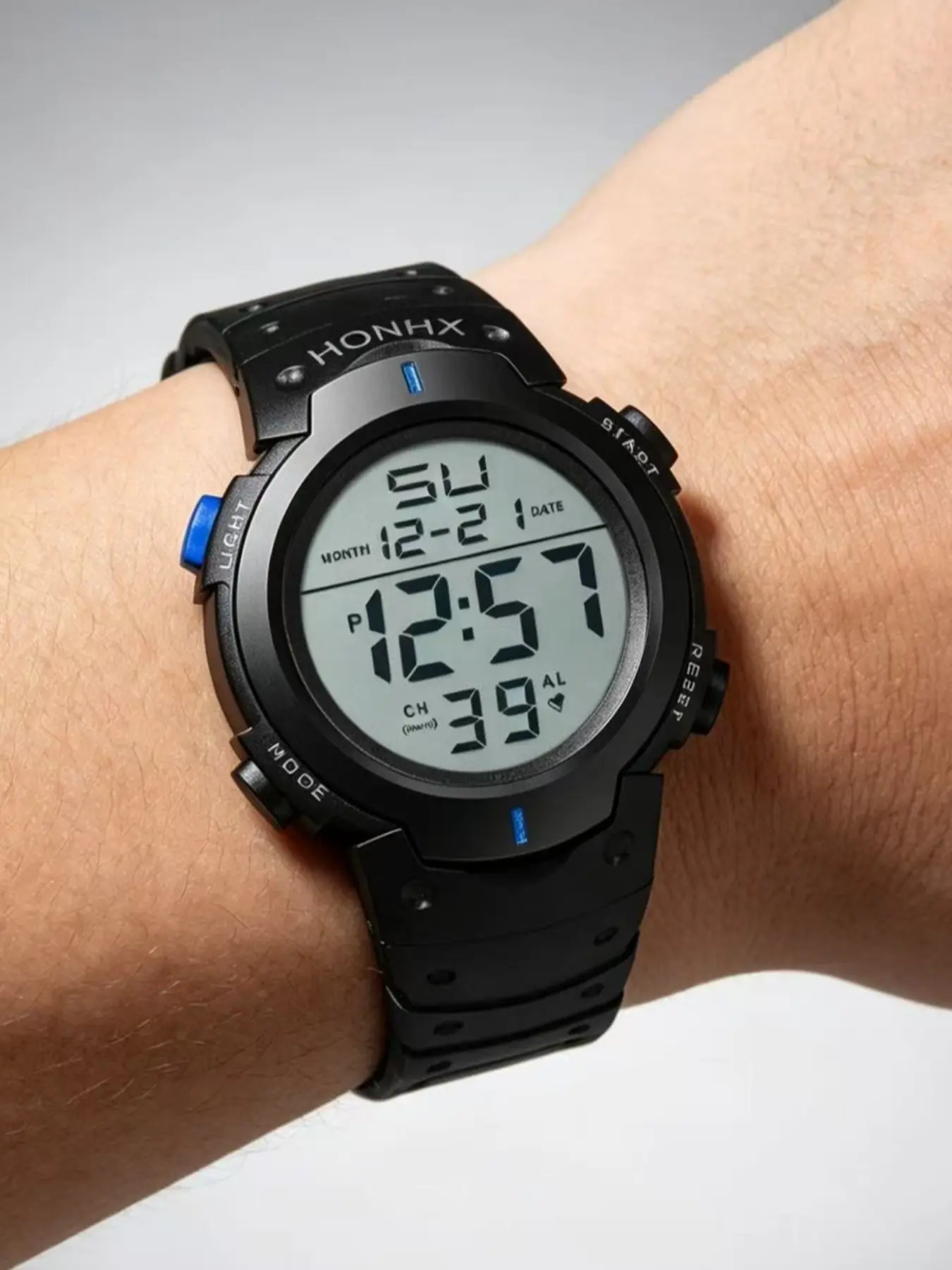 Men's Multifunctional Electronic Sports Watch, Fashion Trendy Night Glow Watch, Student Wristwatch, Stylish Men's Watch, Digital Watch, Casual Trendy Wristwatch, Fashionable Digital Watch