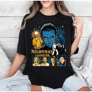🔥 🎬 The Nightman Cometh Shirt Its Always Sunny Retro Vintage Unisex Classic T-Shirt Unisex