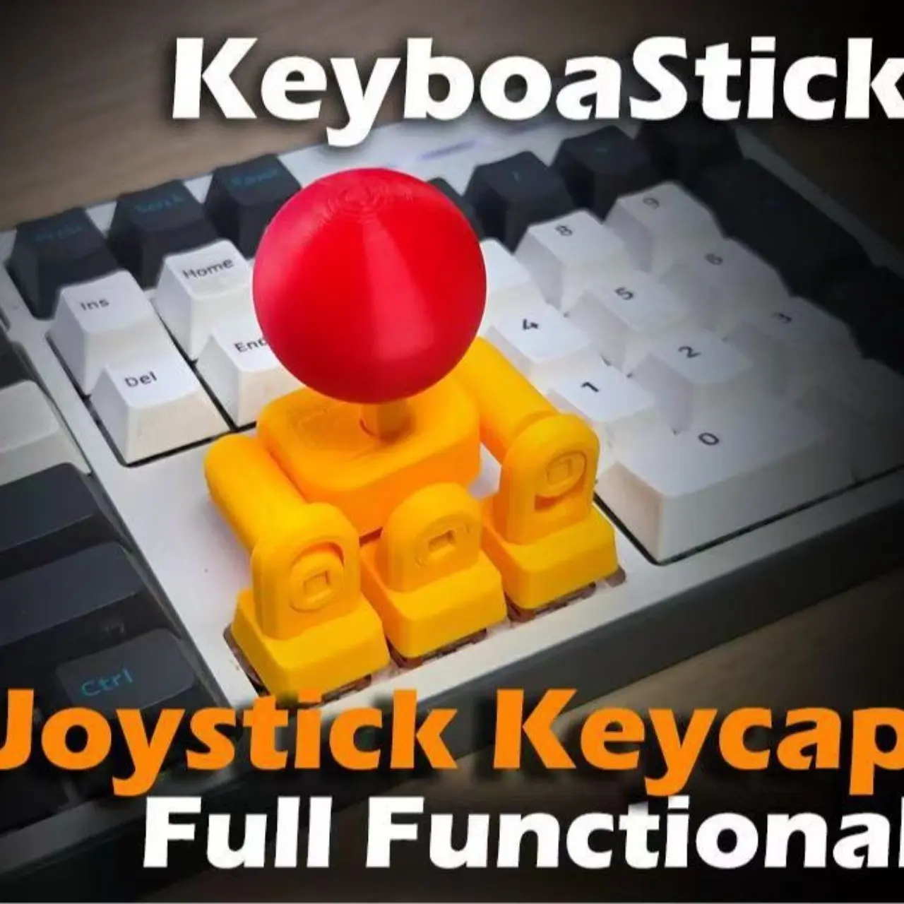3D Printed Game Joystick Keycaps, King of Fighters Mechanical Keyboard Keycaps, 3D Printed Wasd Directional Keys, Gaming Accessories