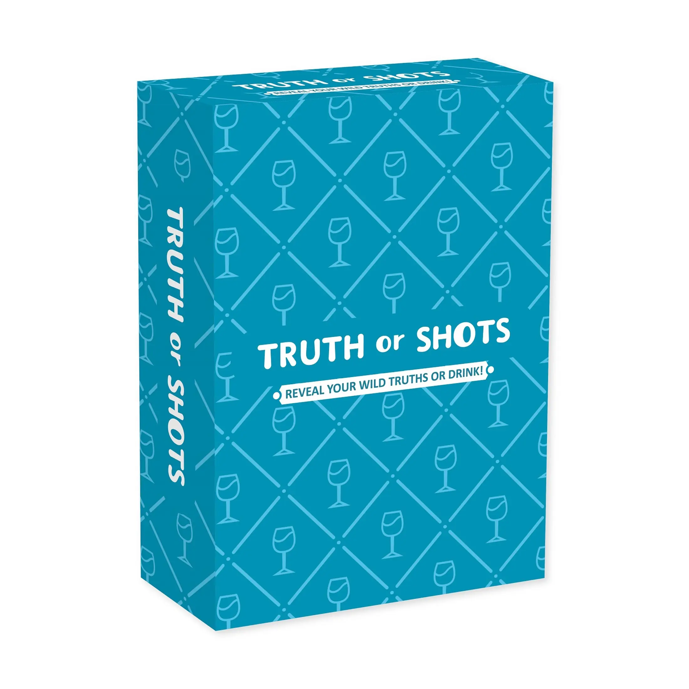 Truth Or Shots Drinking Game Board Game, Hilarious and Memorable Drinking Card Game, Party Supplies for Birthday Gifts and Bachelorette Party, Family Board Game, Board Game Prop, Drinking Board Games