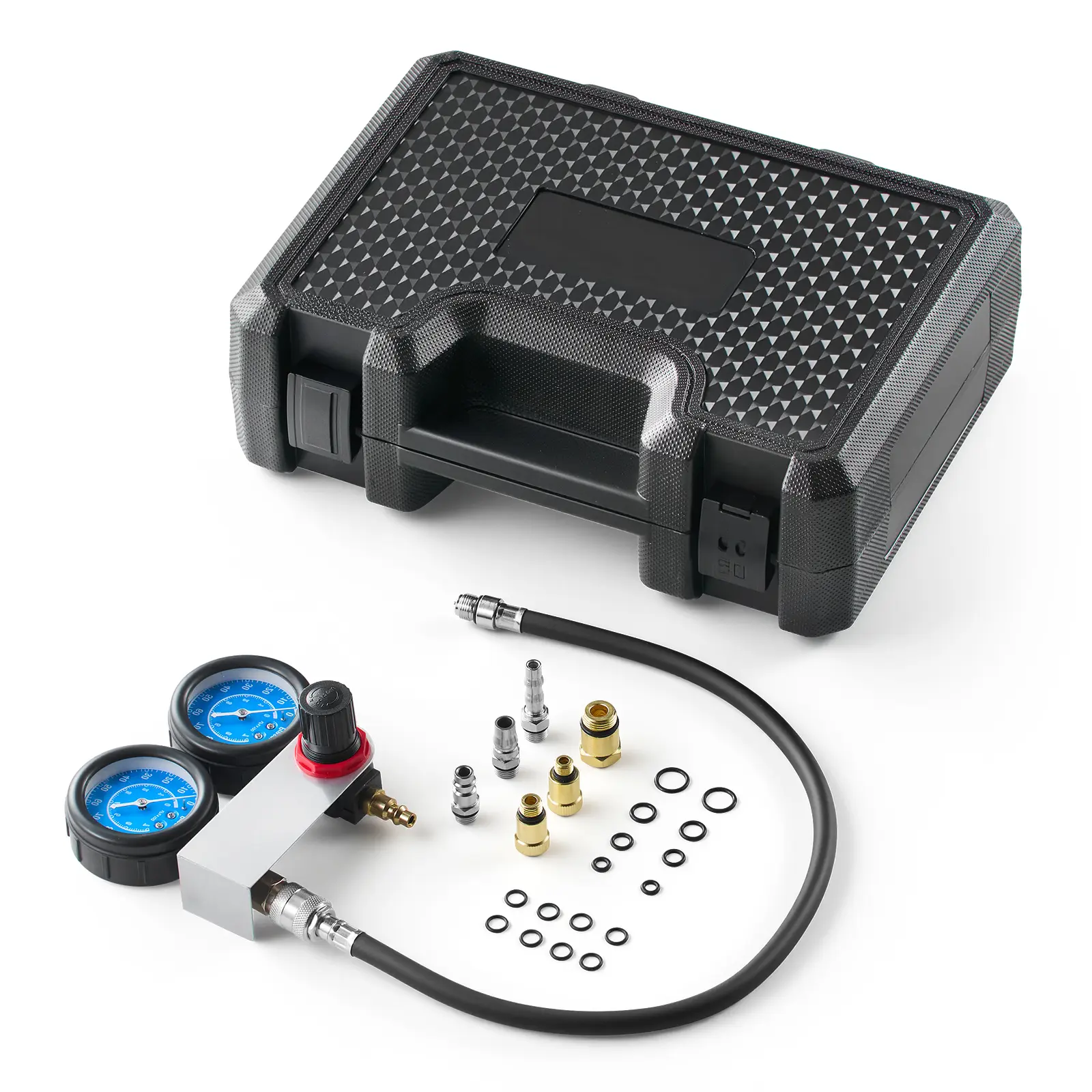 Engine Cylinder Compression Tester Kit, ABS Construction