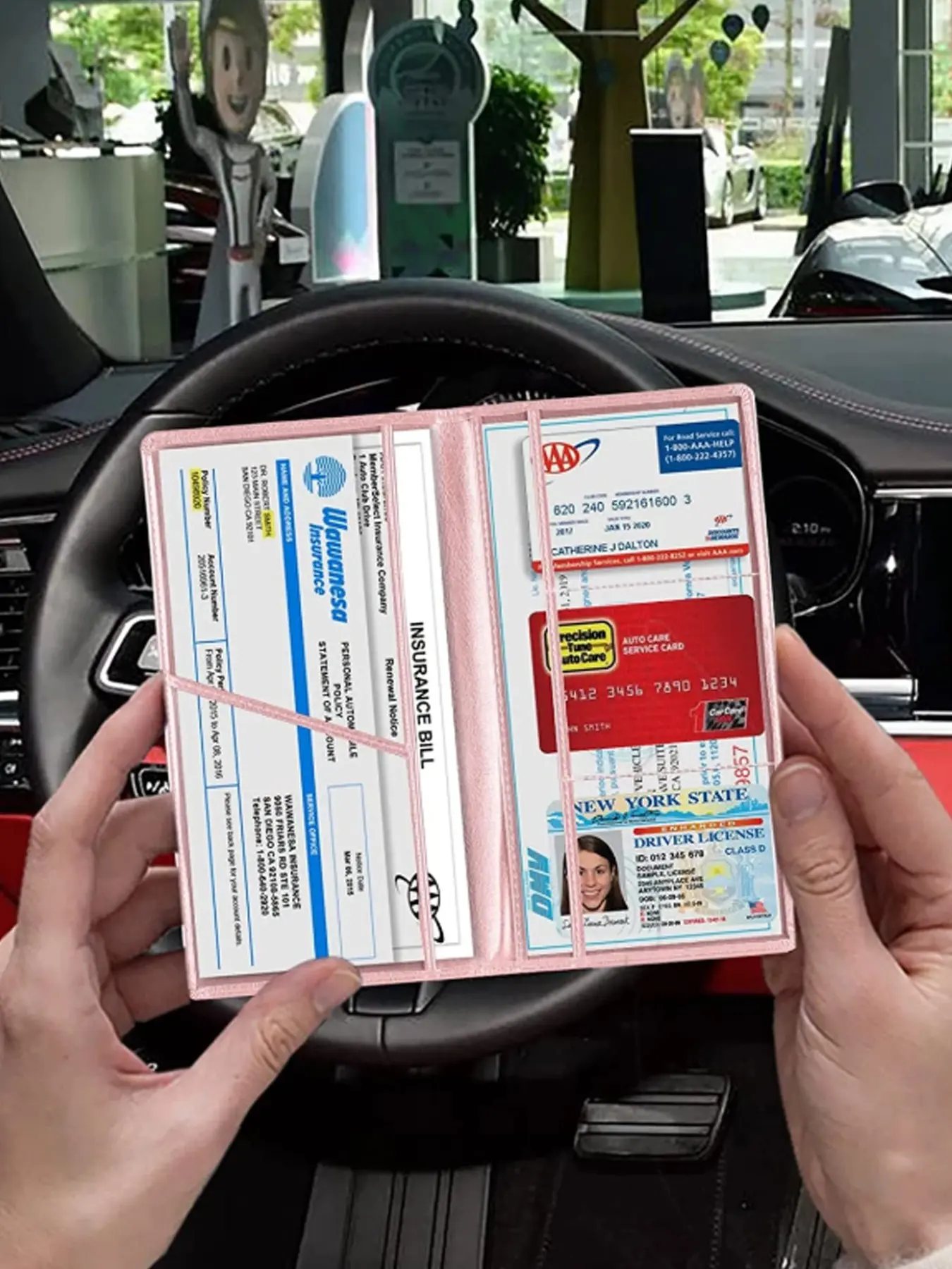 2026 Summer New Multifunctional Passport Bags,Men's Card Holder, Women's Passport Bags,Passport Cover,Car Registration Vehicle License Insurance Card Holder Wallet Bank Credit Card Holders,Travel Use, Travel Essentials,Gifts,1PC