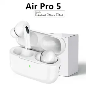 TWS In-Ear Wireless Earbuds, Bluetooth 5.4 Noise Canceling Headphones with HiFi Stereo Sound for iPhone Android, Sports