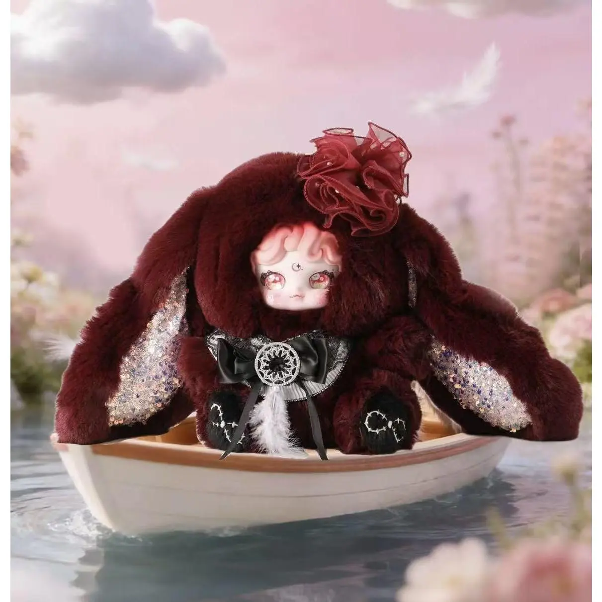 Bella Dream-Catcher Rabbit Plush, 600% Series Blind Box - Kawaii Surprise Blind Bag Collectible Stuffed Toy