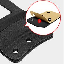 Nilight 52 Inch Curved Light Bar Bracket at Upper Windshield Roof Cab for 2007-2013 Chevy Silverado Suburban Avalanche Tahoe & GMC Yukon Sierra (Pair) Nilight 52 Inch Curved Light Bar Bracket at Upper Windshield Roof Cab for 2007-2013 Chevy Silverado Suburban Avalanche Tahoe & GMC Yukon Sierra (Pair)