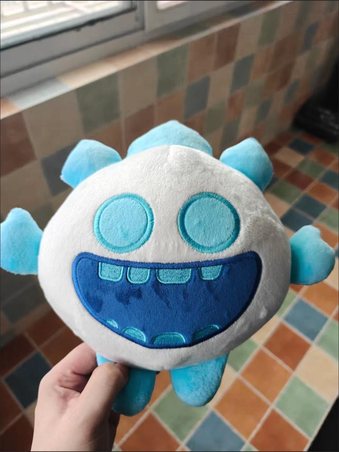 35cm Clashed Royale Plush Toy Log Rolling Wood Soft Stuffed Baby Dragon War Revenge Cartoon Character Dolls Birthday Xmas Gift