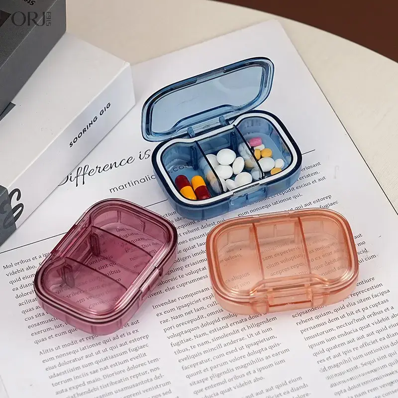 Portable 7-Day 3-Meals Daily Medical Organizer - Lightweight Compact Travel Pill Storage Box for Outdoor Sports & Leisure Vitamin Dispenser,Multicolor,Resin,Rhinestone,jesus,pendant,necklace,Rose,Valentine,Charm,acrylic,,accessories,aesthetic,,virgin,mary