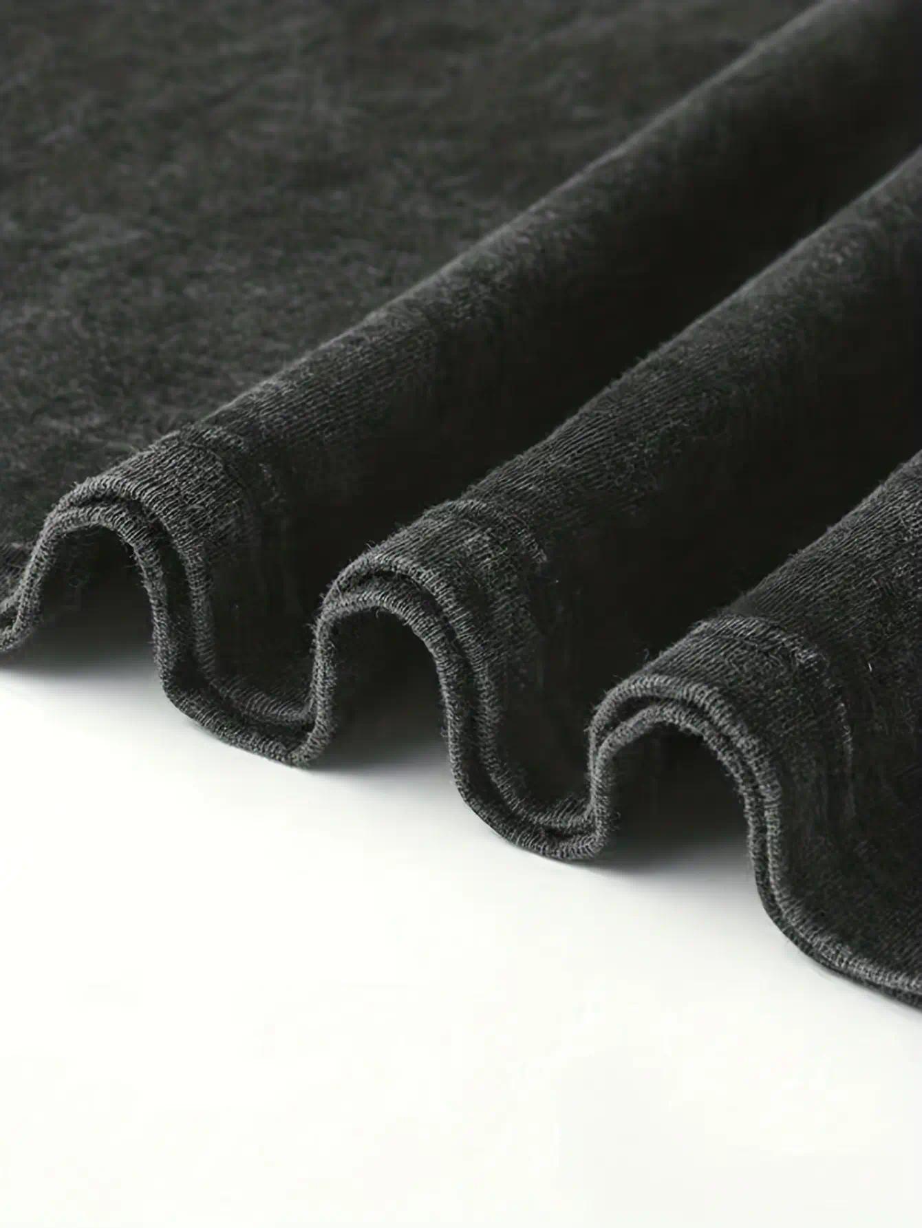 Hanma Baki Anime Double Printed Vintage Washed Tee Unisex Oversize Heavyweight Cotton T-shirt for Anime Fans and Lovers boyfriend  tees