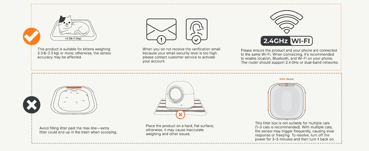 Royalcraft Smart Self-Cleaning Automatic Cat Litter Box with Odor Control, Infrared Sensors, Sleep Mode, and Remote APP Control for Hands-Free Convenience, White