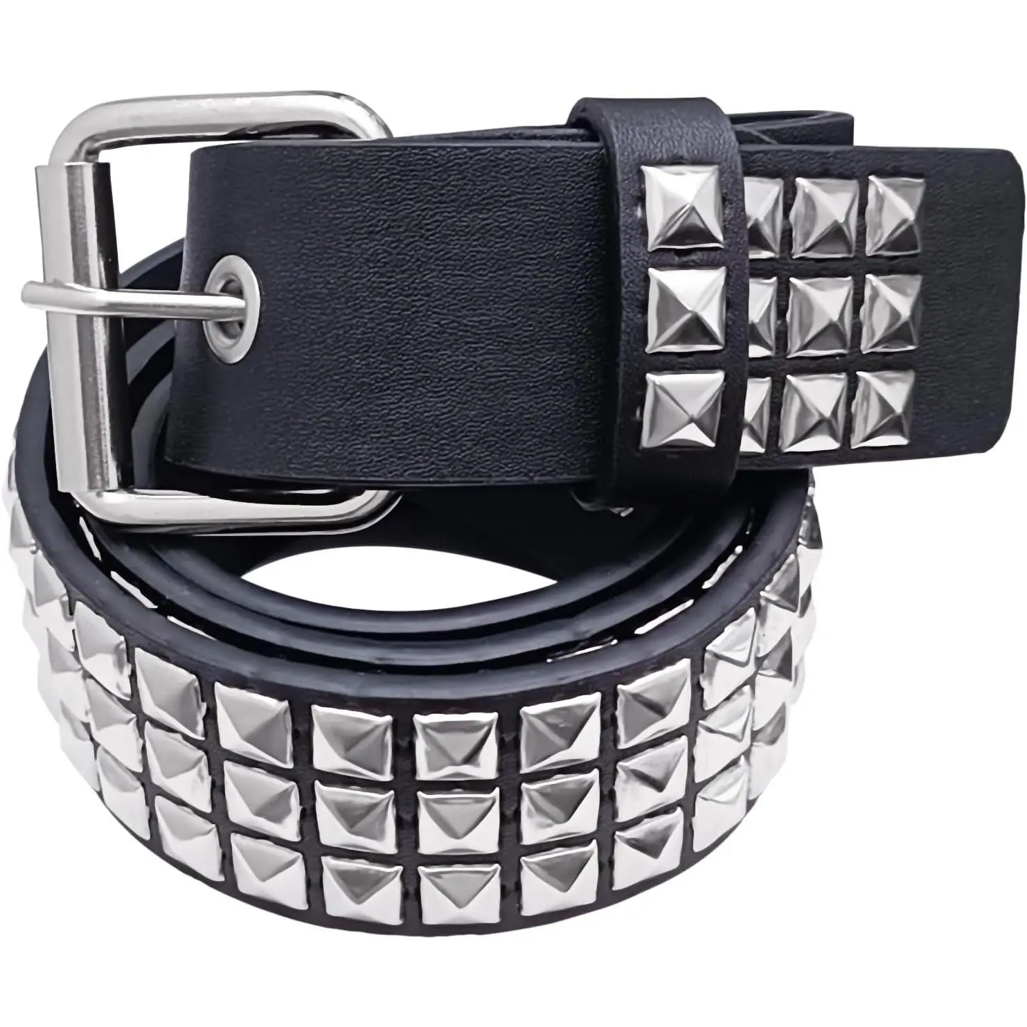 Studded Belt Punk Belt Y2K Goth Rivet Belts For Women Unisex Christmas