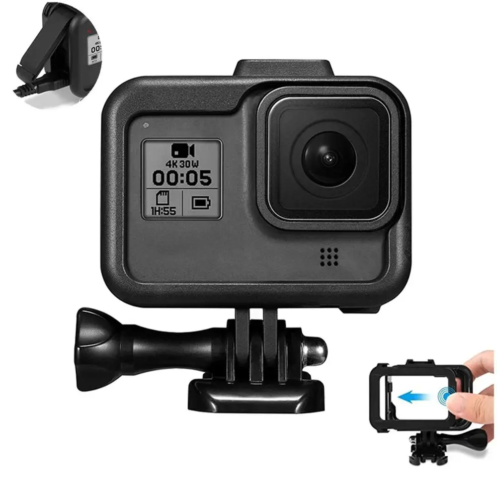 For GoPro Accessories GoPro Hero 8 Protective Frame Case Camcorder Housing Case For GoPro Hero 8 Black Action Camera