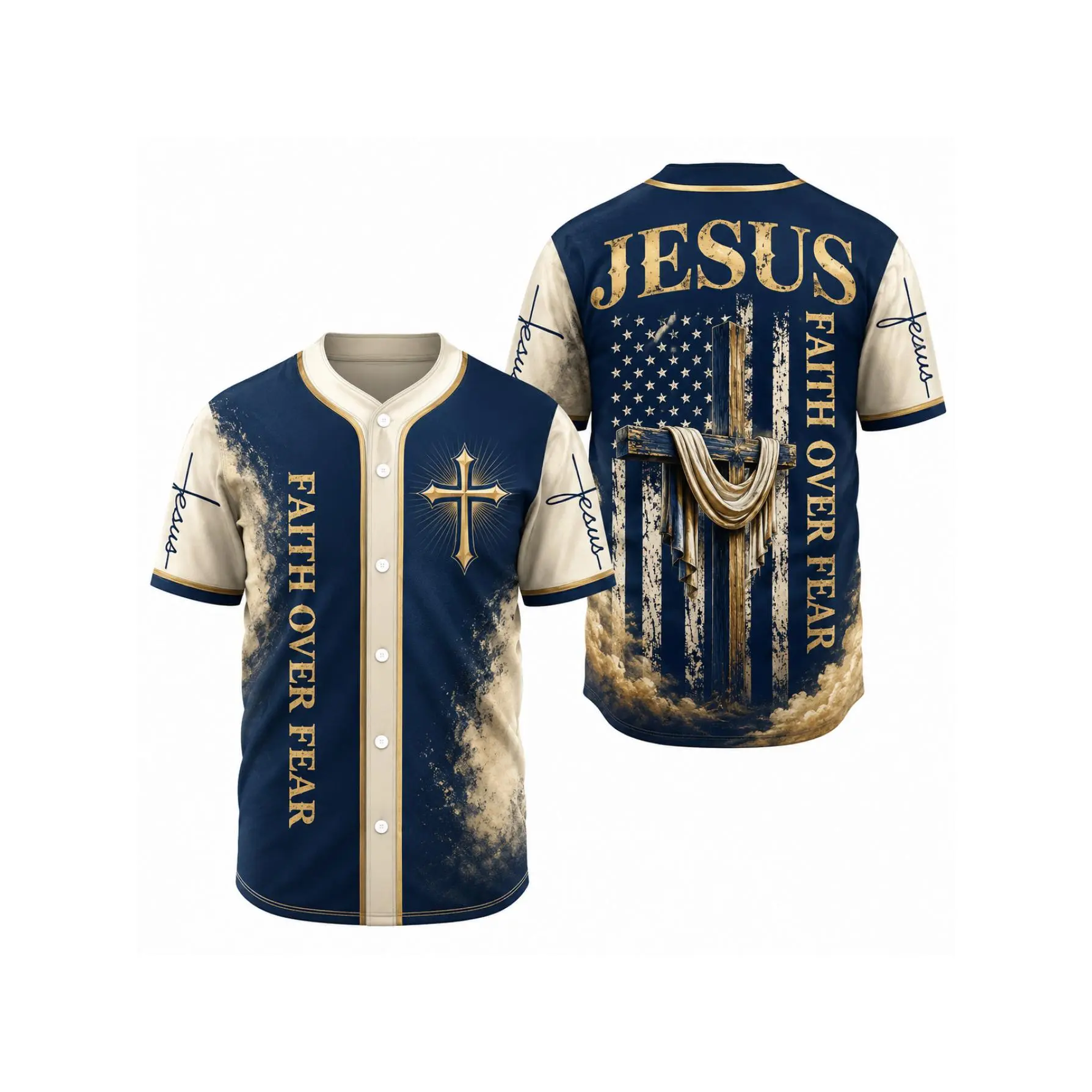 Men's Open Baseball Jersey Stylish Sports& Baseball Games Father's Day Dad& Boyfriend Spring Summer Essential July 4th Independence Day