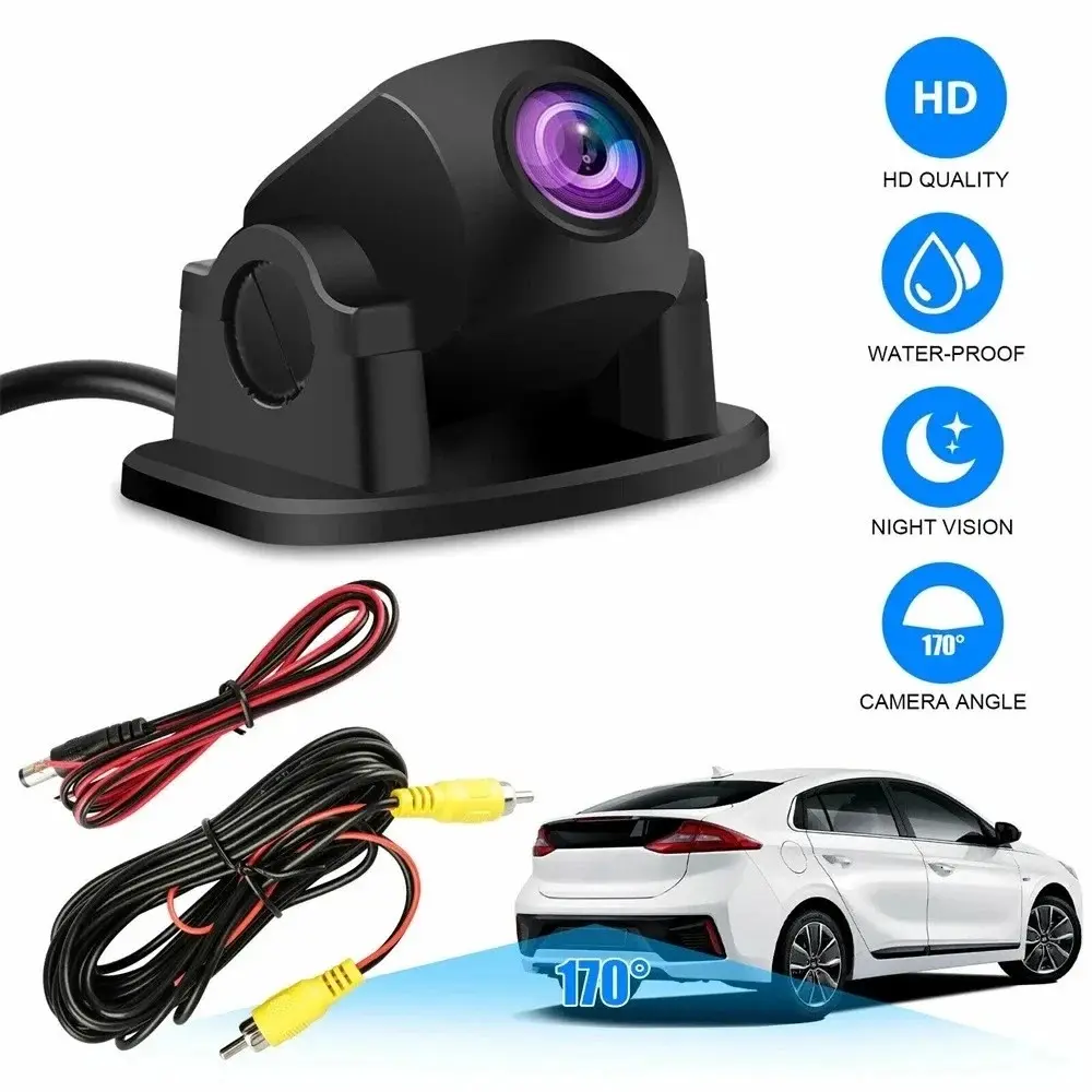 Waterproof HD Backup Camera, Supports Front and Rear View, Night Vision Function, Dedicated Car Parking Backup Camera, Reverse Camera for Car