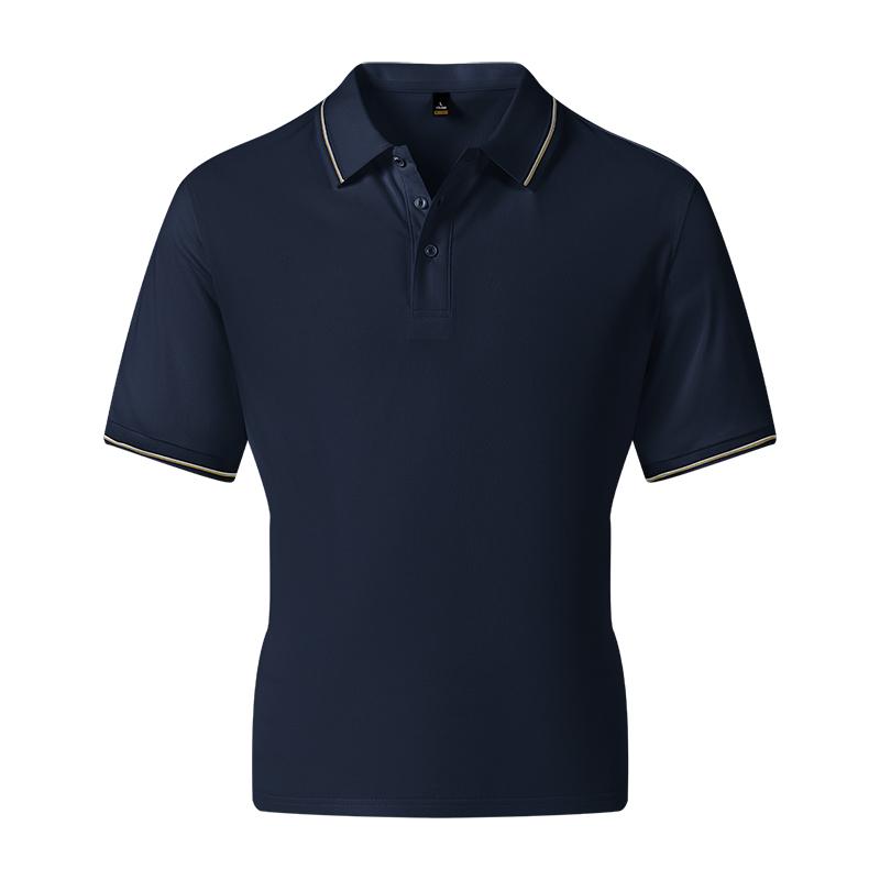Men's Polo Shirt – Soft and breathable short-sleeved polo shirt, comfortable and casual fit, classic collared shirt, suitable for work, golf, and everyday wear.