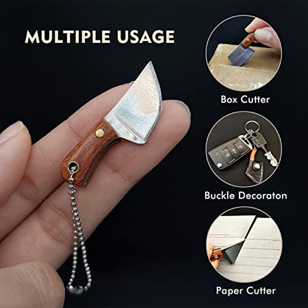 Pocket Knife Set, Including Knife & Knife Holder & Knife Blade & Knife Cover, EDC Knife Set for Outdoor Camping, Portable Multipurpose Knives Camping Tools, Survival Gear
