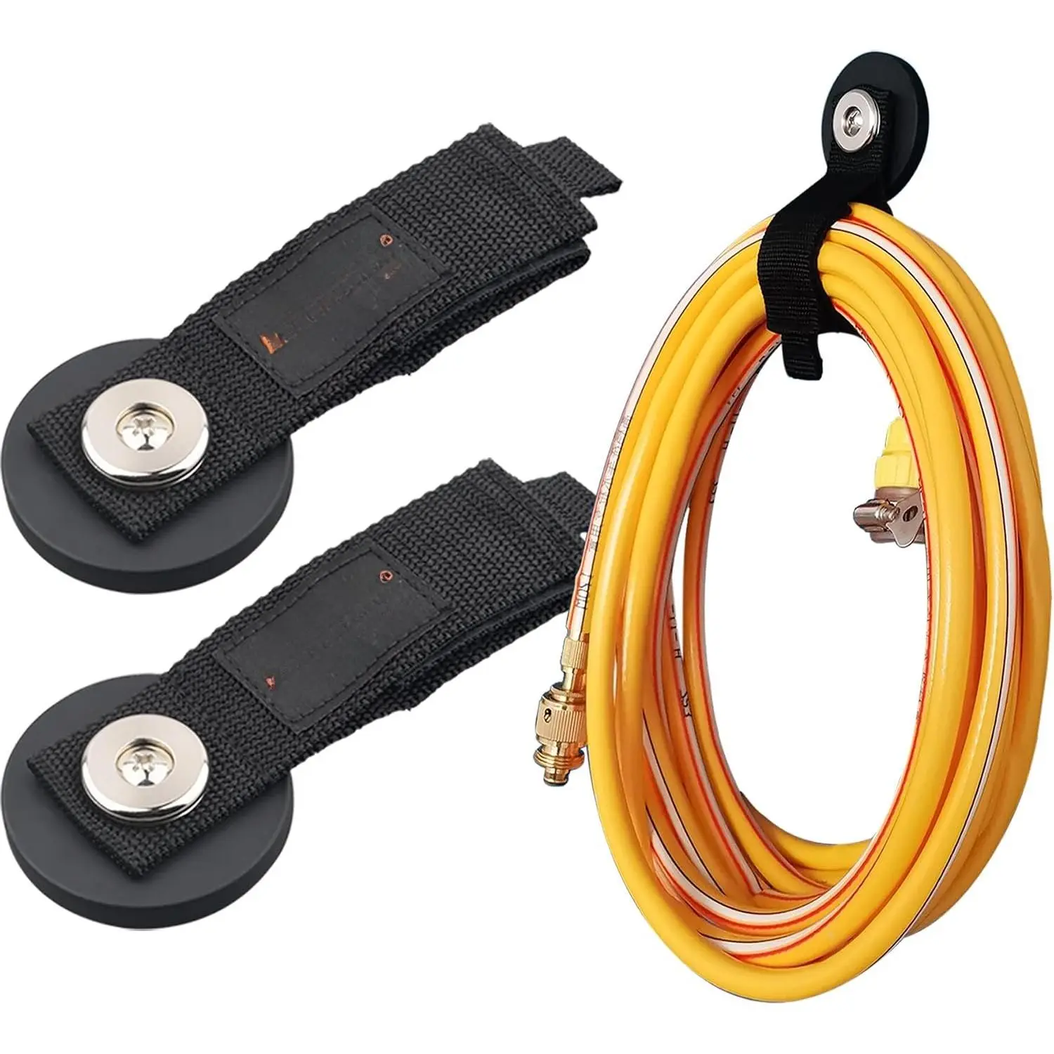 2packs  Hooks Heavy Duty,  Garage Hook Large Capability for  Cables Rubber Coating Mounting  Storage Hooks for Garden Hoses Ropes Cordless Drills Tools Box