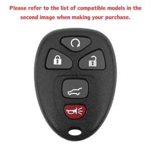 Key Fob Replacement for 2007-2014 Chevy Suburban Tahoe/ 09-17 Traverse/ 07-14 GMC Yukon/ 08-17 Acadia & Buick Enclave/ 07-13 Escalade Car Keyless Entry Remote Control,OUC60270 OUC60221