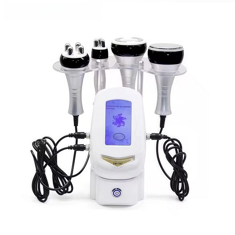 American plug, 4-in-1 multifunctional beauty machine, facial beauty device, full body massager SPA, multifunctional 4-in-1 body shaping massager, multifunctional facial care beauty device, with thermoplastic elastomer, plug-in operation 110-130V facial, a