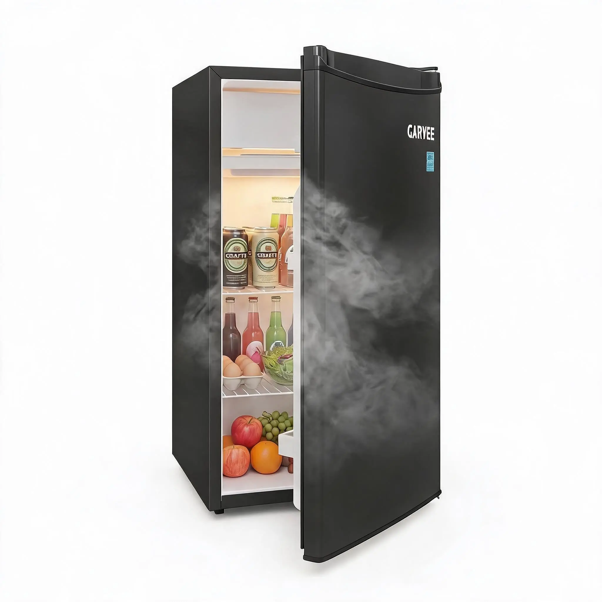 Energy Efficient Compact Mini Fridge, Single Door – 1.6/3.2 Cu.ft, Durable Steel Construction, Quiet Operation, Space-Saving Design, Easy to Clean, Ideal for Dorm, Office, Bedroom, Apartment, Personal, Countertop or Bar Use