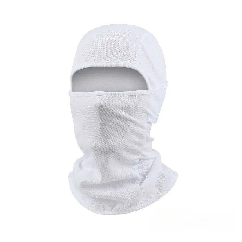 1pc Women Men's Balaclava Sun Protection Electric Bicycle Motorcycle Full Face Mask Ice Silk Headgear Cycling Spring Summer