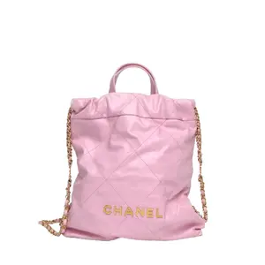 Pre-owned CHANEL 22Bag Backpack with Handle, Small Size,P226360049