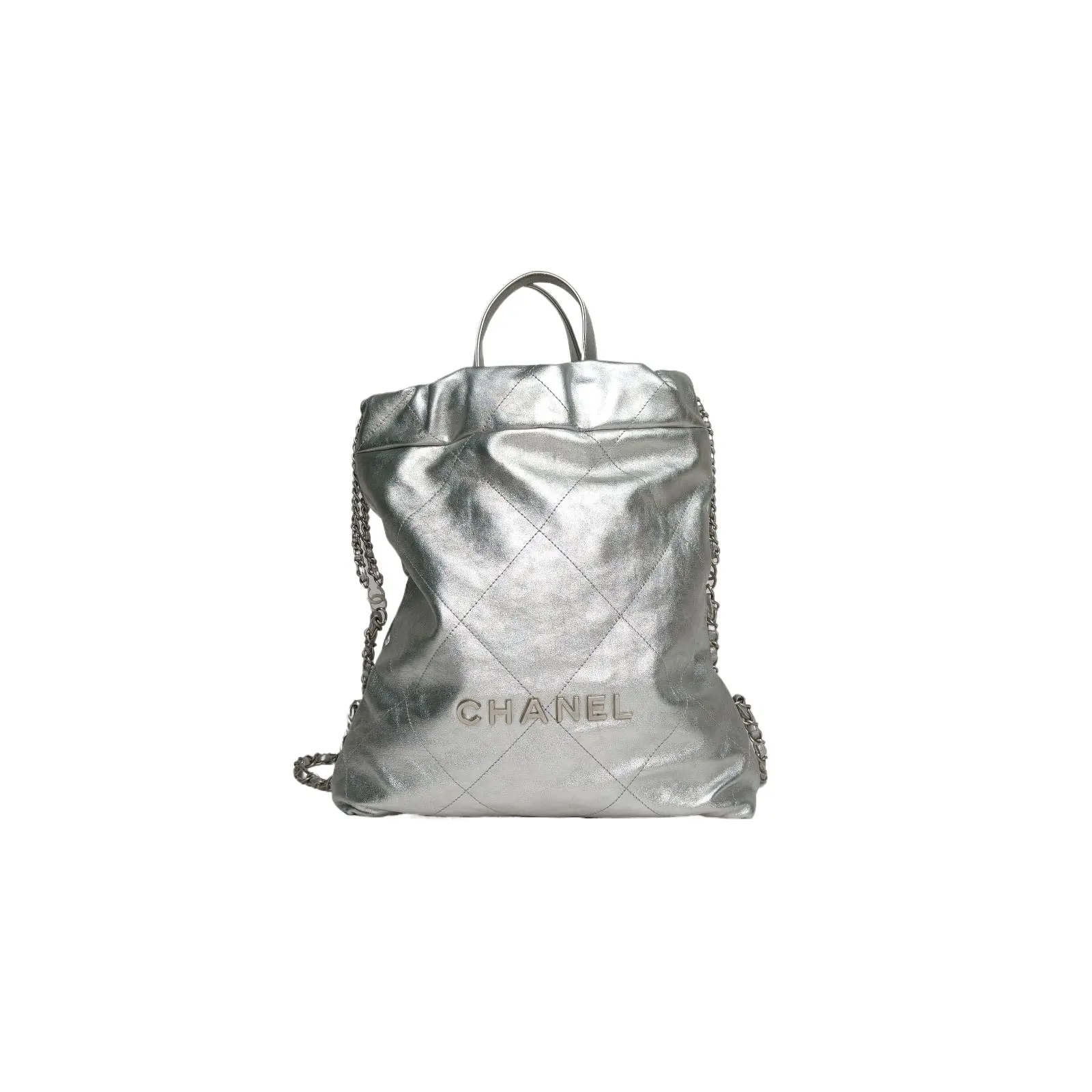 Pre-owned CHANEL 【TIANA】CHANEL 22Bag Backpack with HandleP245212006