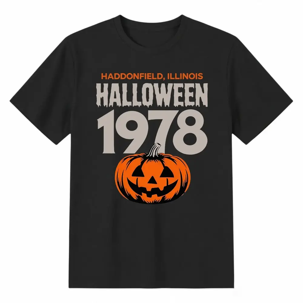 Unisex T-Shirt Halloween Parties Halloween Clothes Vintage 90s Halloween T-Shirt Retro Horror Movie Graphic Tee with Jack-O-Lantern Designs Casual Stylish Basic everyday t shirt funny graphic tee summer casual short sleeve tee