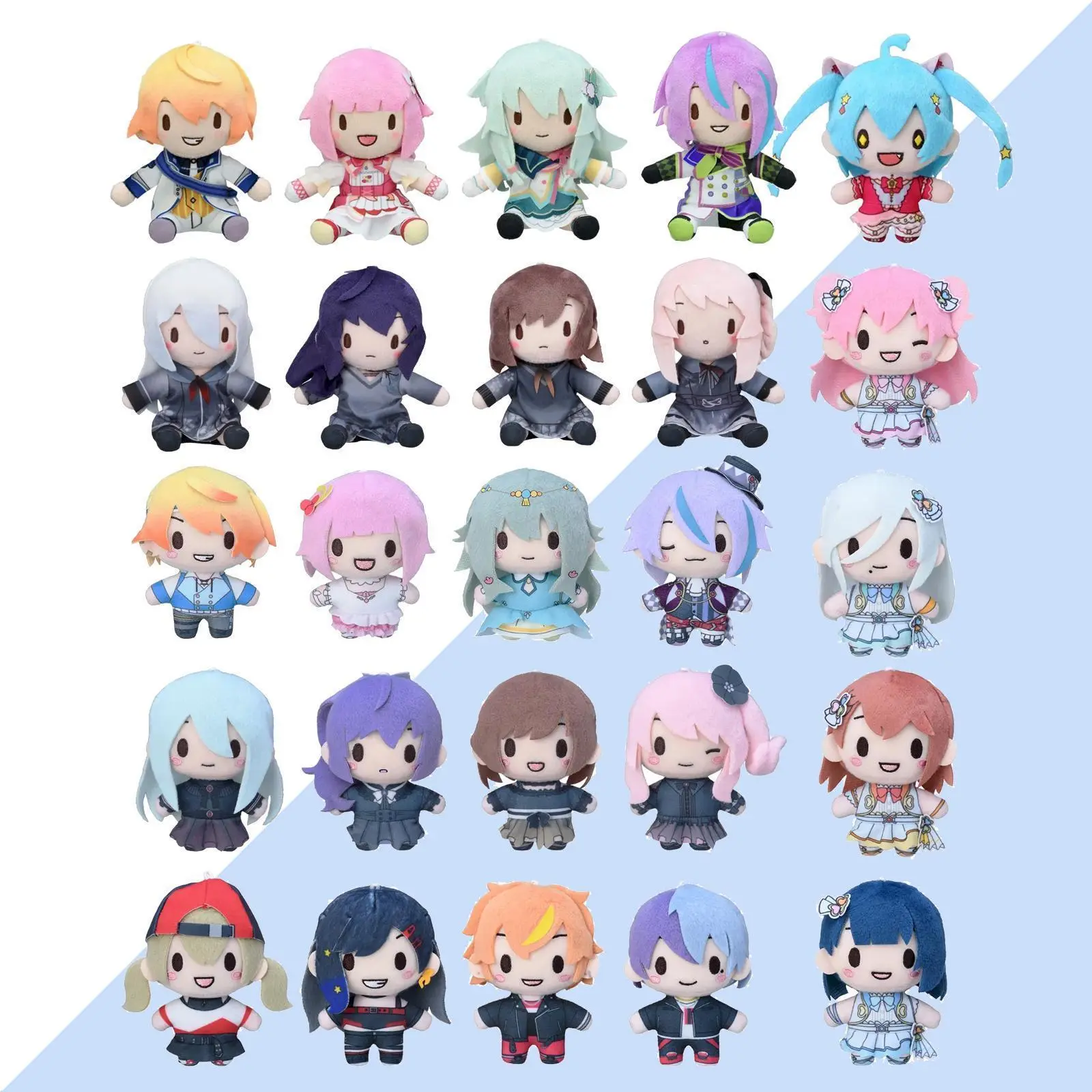 2026 hot item PJSK Game Project Sekai Colorful Stage Genuine Tsukasa Rui Nene Emu Toya Akito An Kohane 25 Nightcore WS VBS Plush Keychain Toys Popular toys