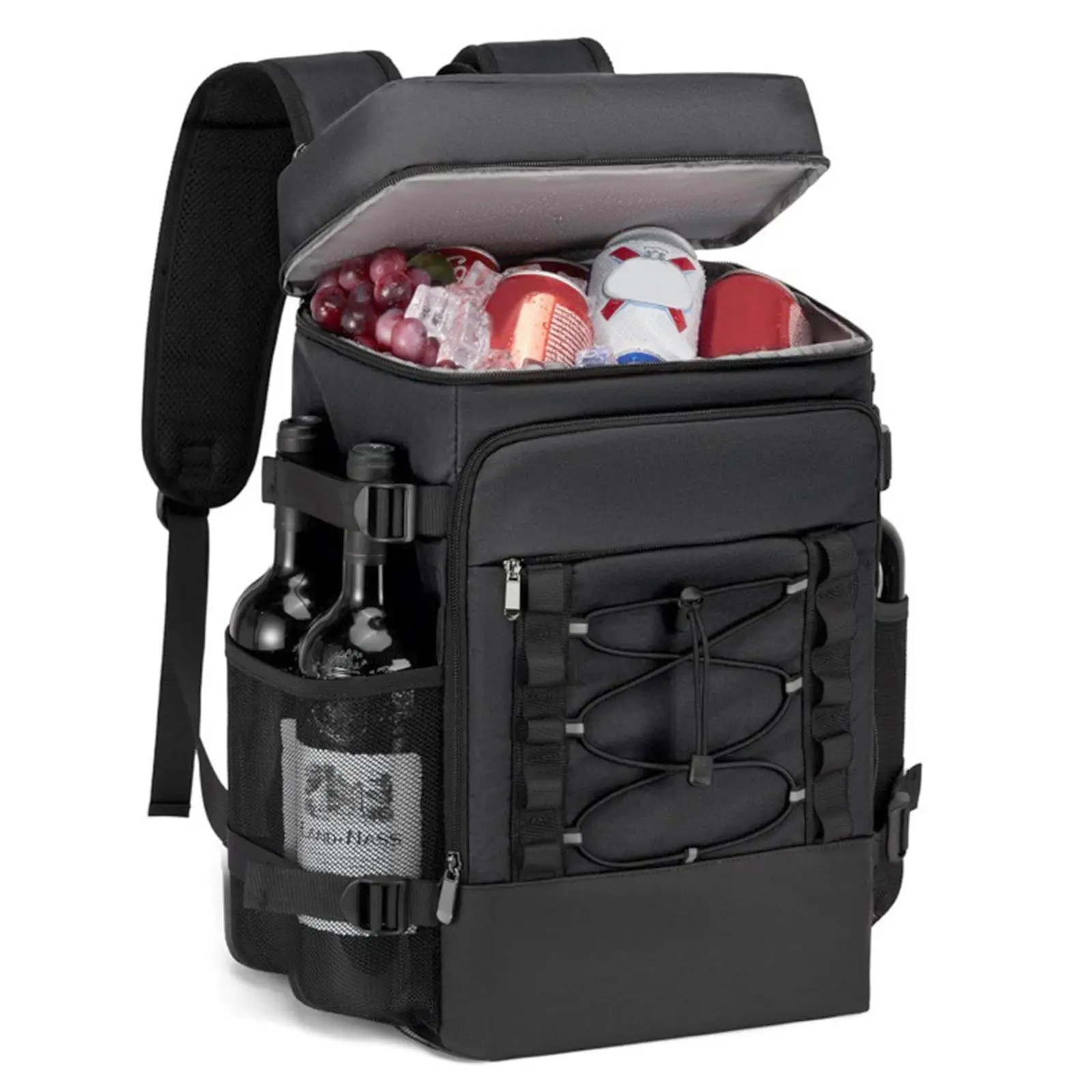 Cooler Backpack - 40 Cans Insulated Backpack Cooler for Men Women Portable 2 Leak Proof Compartments Coolers Bag for Beach Travel Picnic Lunch Hiking BBQ Camping