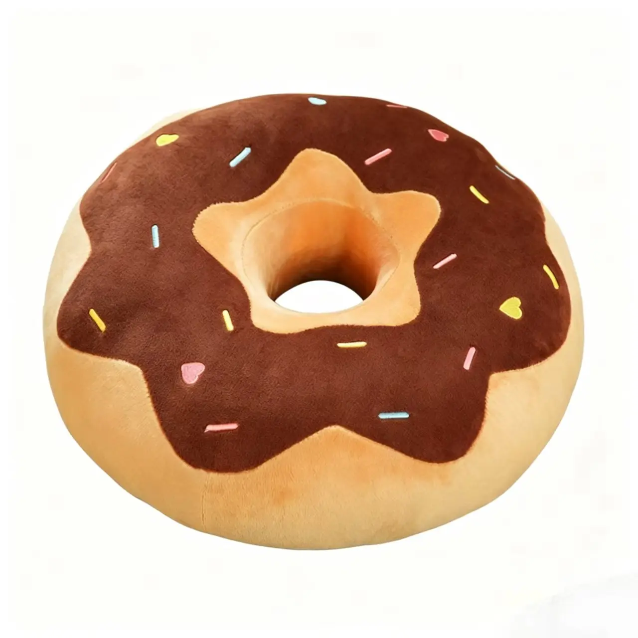 Creative Donut Seat Cushion Pillow, Home Balcony Tatami Relaxing Hug Pillow, Comfortable and Stylish Decorative Accent, Multipurpose Cushion