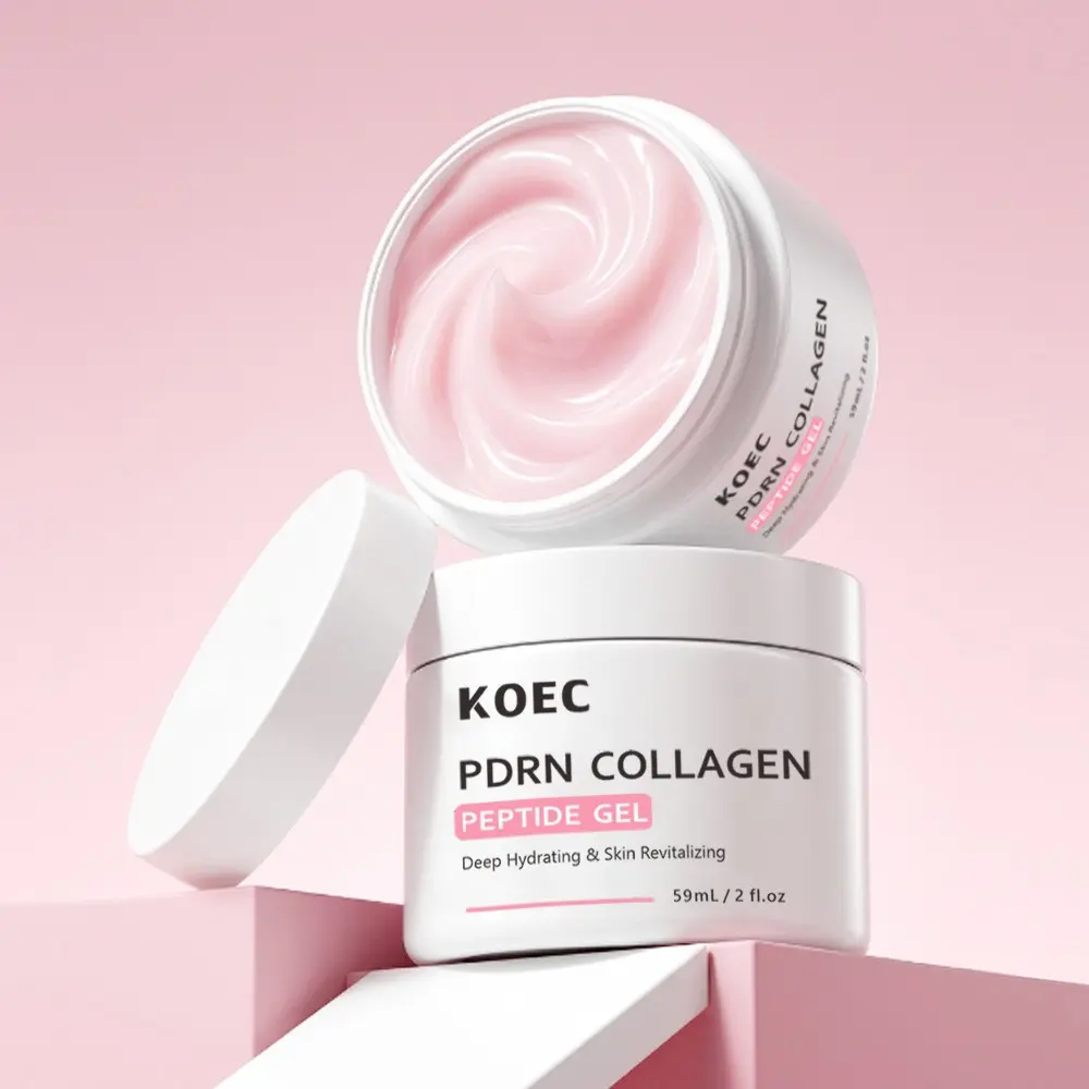PDRN Collagen Peptide – Gel Lightweight Skincare Beauty Face Gel for Firm, Radiant-Looking Skin, Glow, Hydrating, Uneven Skin Tone