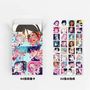 92PCS Korean Manga Alien Stage Photo Cards Set - Luka Hyuna Ivan Collectible LOMO Card With Bonus Stickers
