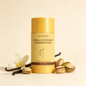 Deodorant Vanilla & Pistachio Fresh That Lasts | 24 Hour Odor Control, No Aluminum, Baking Soda, Parabens, Phthalates, Ethanol | Brightening & Smoothing for Dark Underarms with Kojic Acid & Turmeric | Korean Skincare