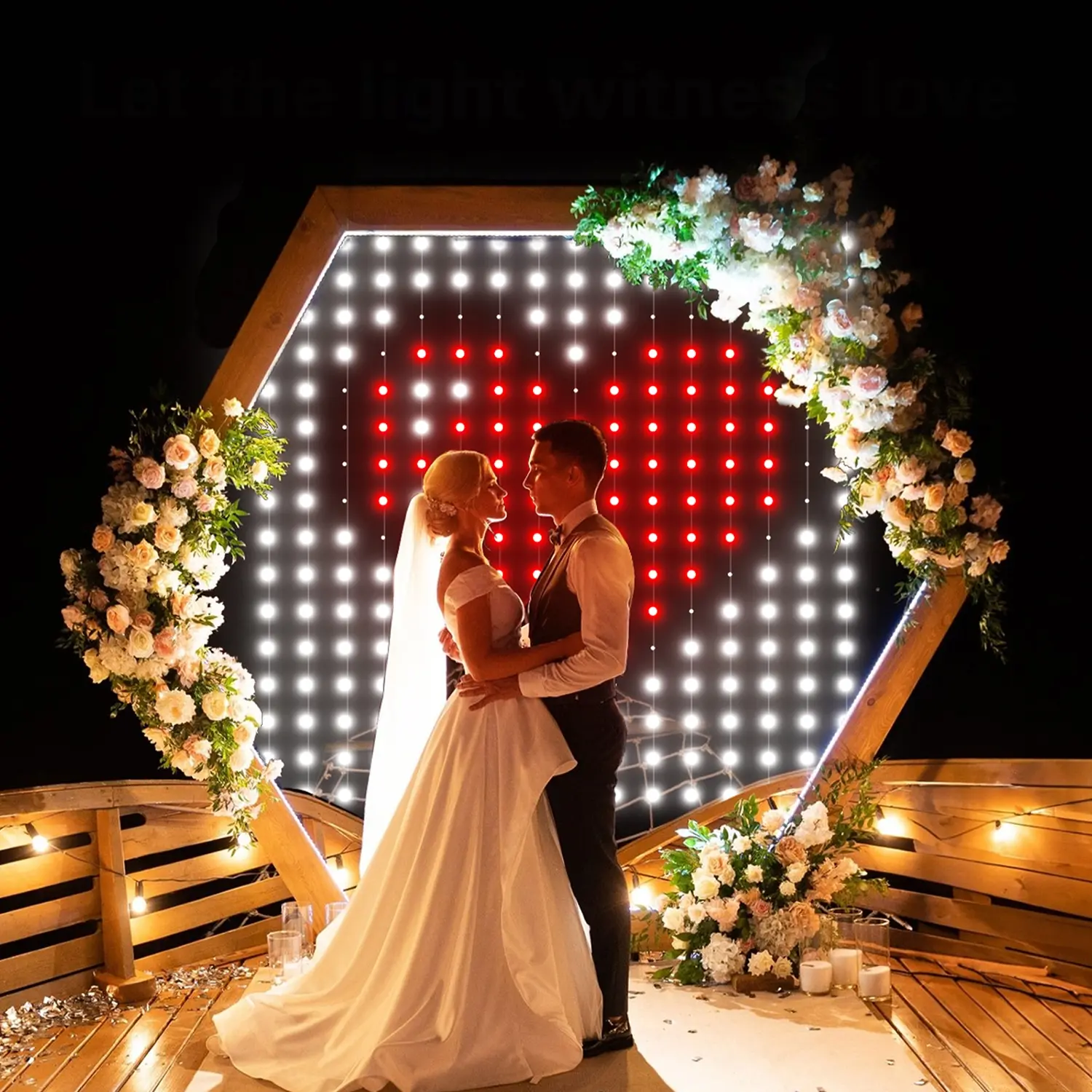 400 RGB LED Curtain Lights with Music, APP Control Smart Curtain Light, DIY Text & Pattern, Party Lights, Decorative Lights for Wedding/halloween/festival