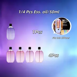 1/4pcs 50ML Fragrance Oil Refill Liquid, Essential Oils for Diffusers, Jasmine Gardenia Shangri La J Adore Lavender Hilton Scents Available