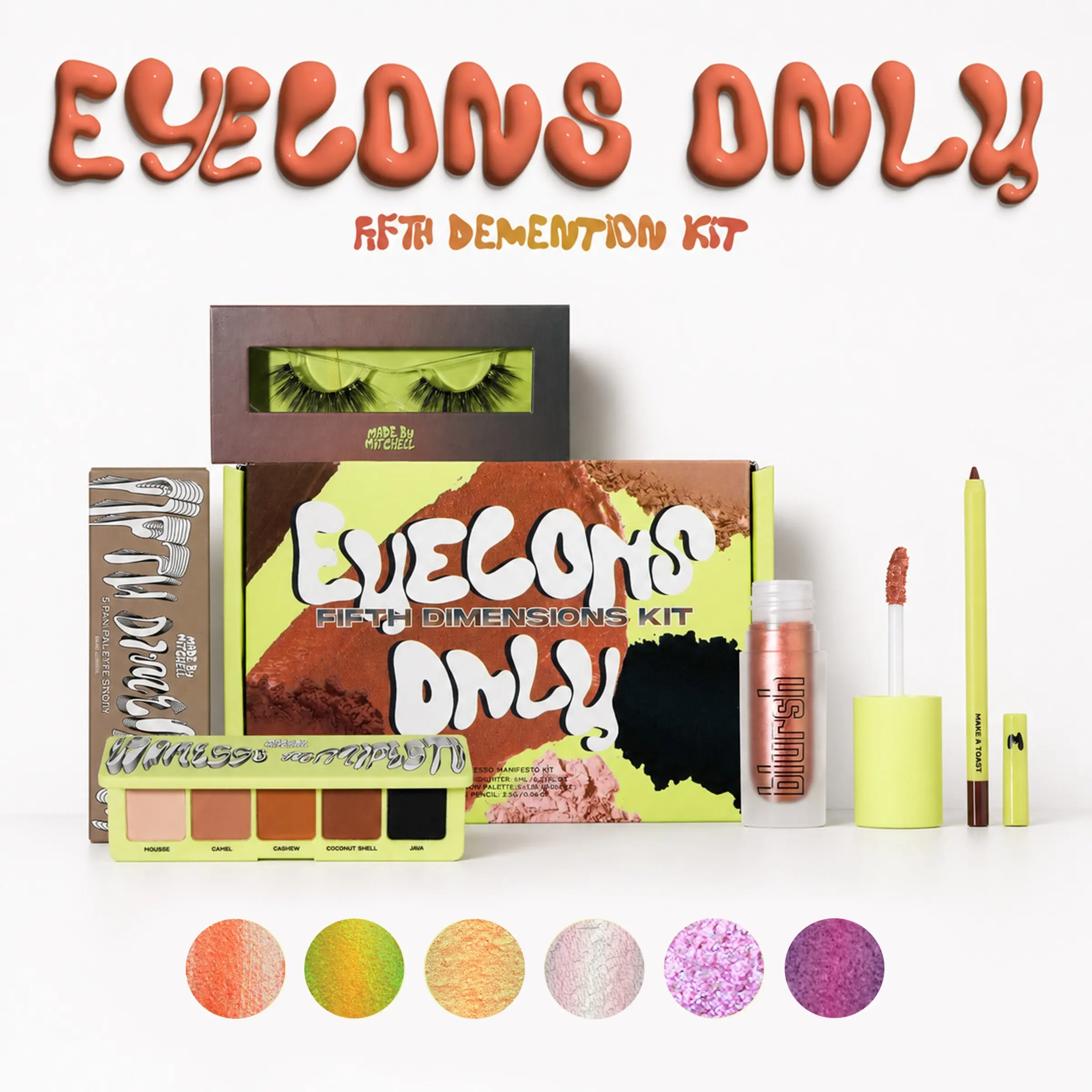 EYECONS ONLY - EYE KIT Eyeshadow - MADE BY MITCHELL Makeup Cosmetic Eyeshadow Beauty Eyeshadows EYECONS ONLY - EYE KIT Eyeshadow - MADE BY MITCHELL Makeup Cosmetic Eyeshadow Beauty Eyeshadows