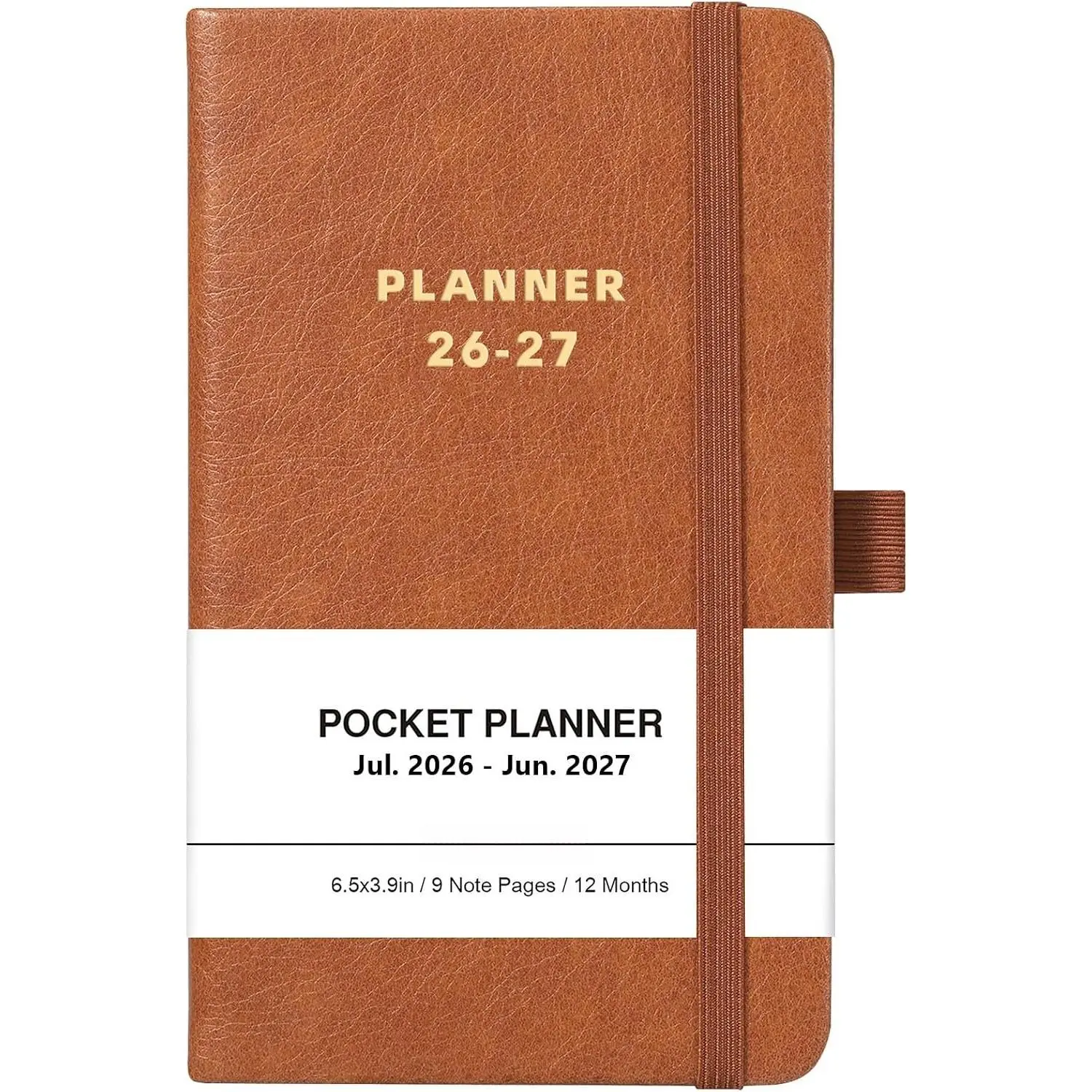 2026-2027 Pocket Calendar - 2026-2027 Pocket Planner, 6.4" x 3.8" | Jul. 2026 to Jun. 2027, Pocket Calendar for Purse