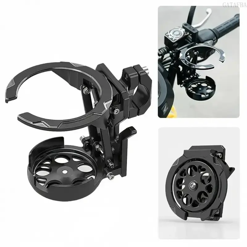 Adjustable Stable Bike Water Bottle Holder, Universal Ebike Accessories for E-Bikes, Motorcycles, Cycling Commute Beverage Rack, Motorcycle Accessory, Pvc, E-Bike Enthusiasts