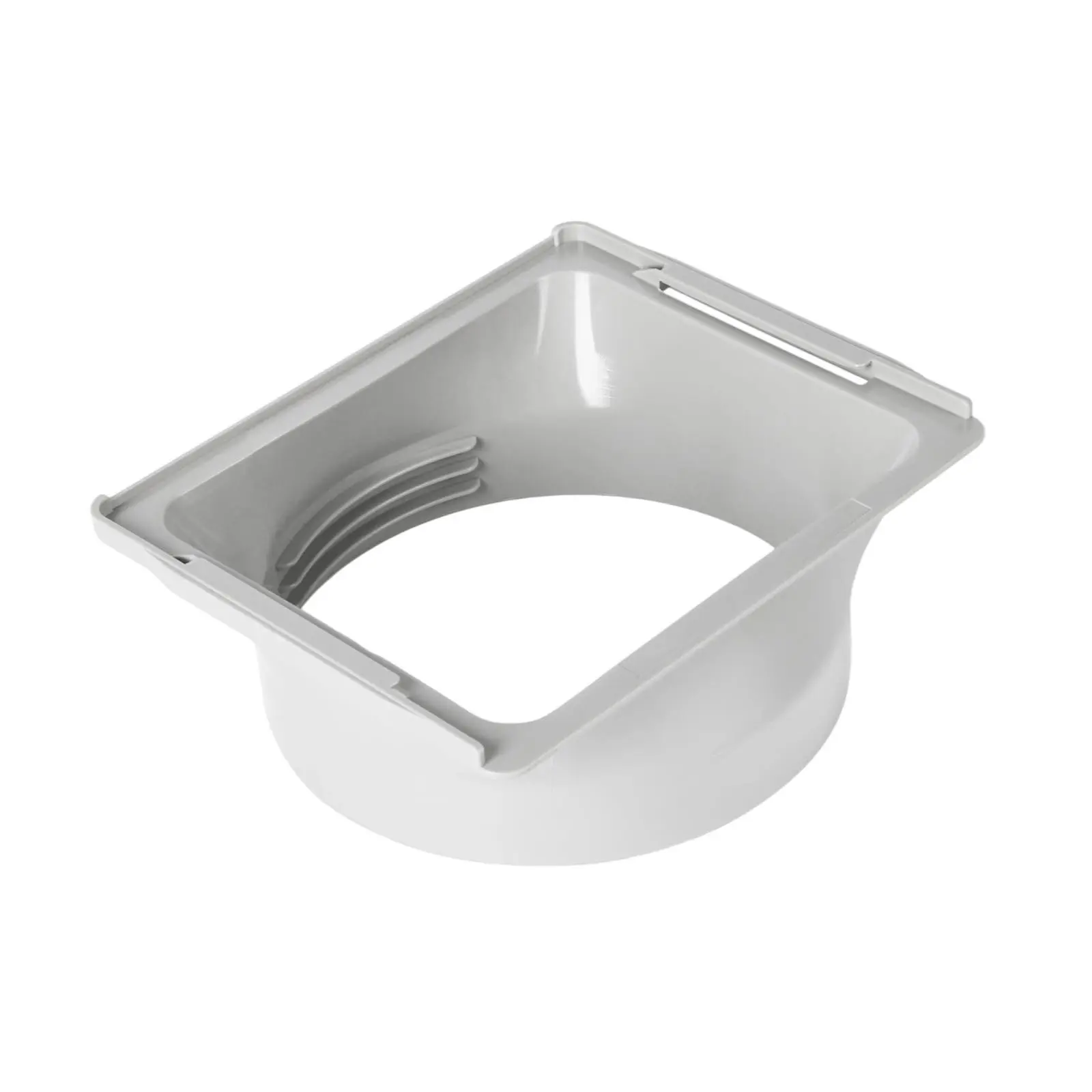 Air Conditioner Exhaust Hose Connector, Replacement Part, Durable Hvac Accessory, Easy Installation, Reliable Performance