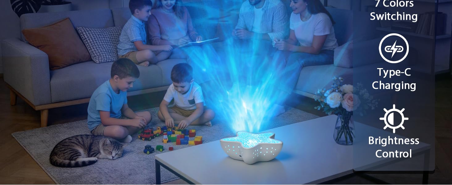 Viral Waterproof Northern Lights Projector - 8 Color Dynamic Ocean Wave Light, Star Shape Bath Spa Lamp, Submersible for Tub, Romantic Ambient Light for Bath Time Relaxation - Perfect Gift for Bath Lovers Viral Waterproof Northern Lights Projector - 8 Color Dynamic Ocean Wave Light, Star Shape Bath Spa Lamp, Submersible for Tub, Romantic Ambient Light for Bath Time Relaxation - Perfect Gift for Bath Lovers