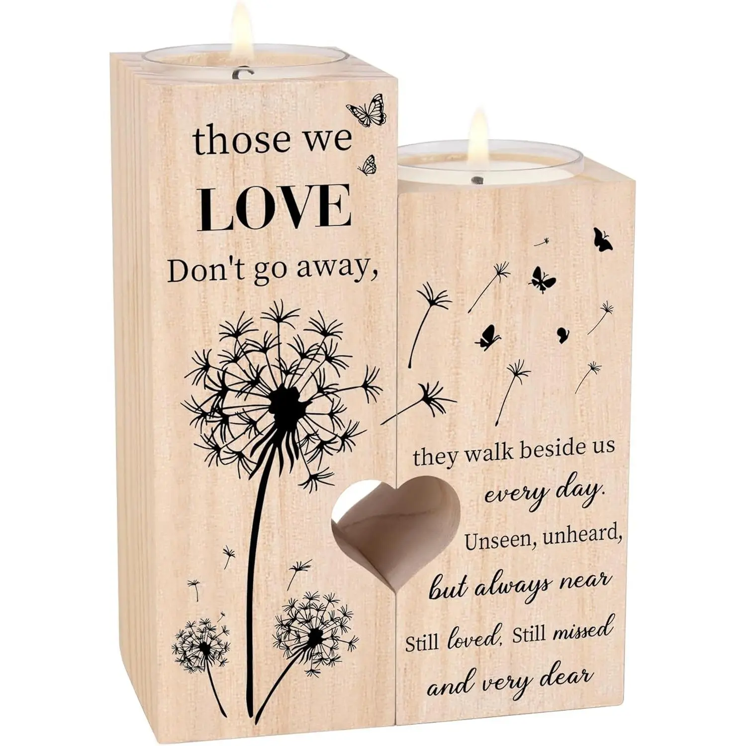 Sympathy Gift for Loss of Loved One, Bereavement Candle Holder | Memorial Condolence Gift for Mother, Father, Grandma, Grandpa, AuntGift