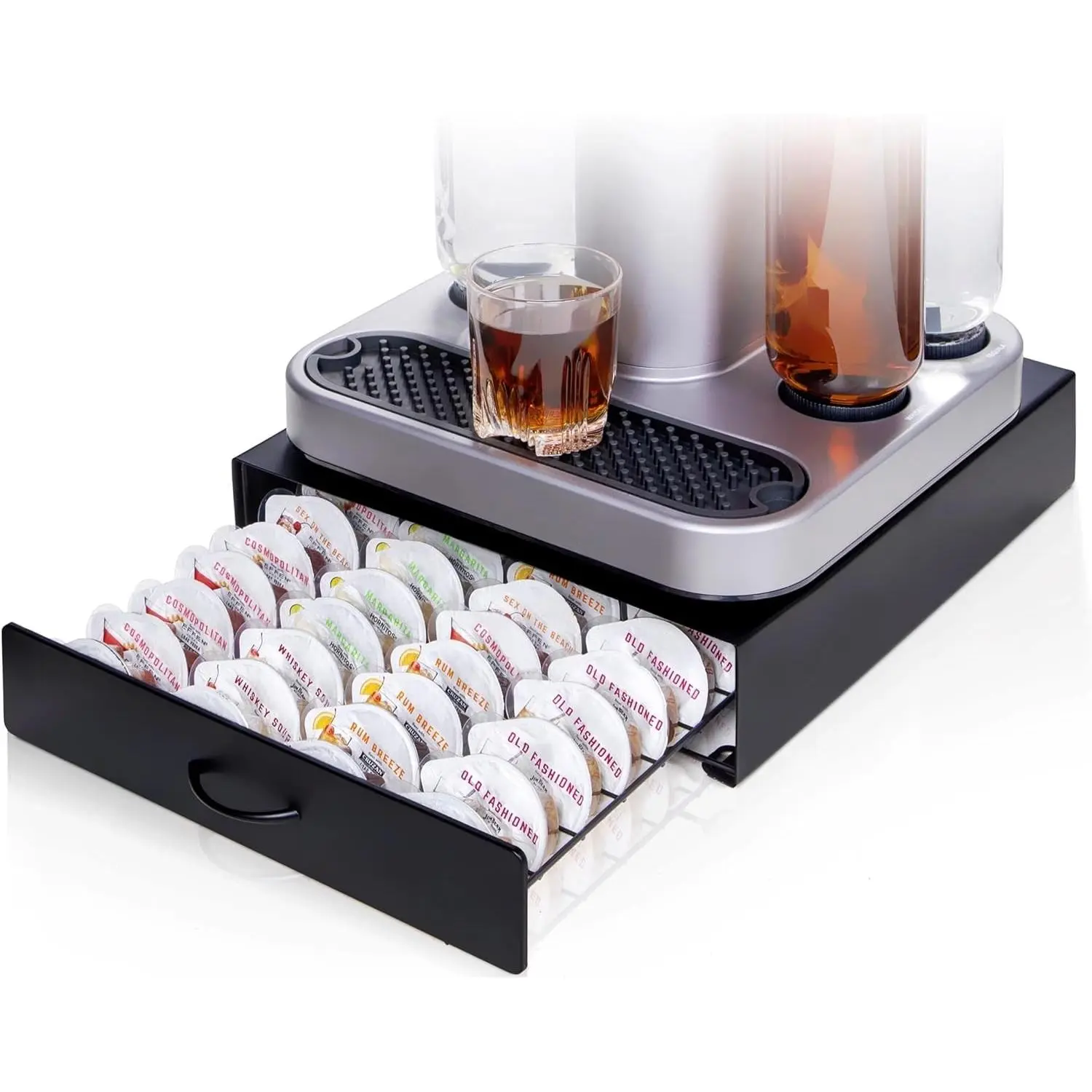 Capsule Holder Drawer Compatible with Bartesian - Holds 40 PodsGift